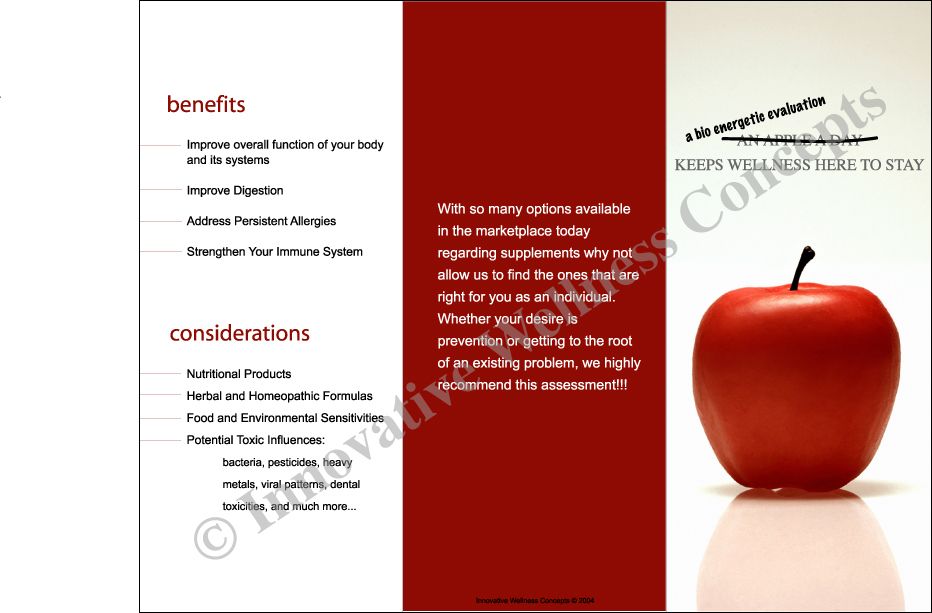 Apple Brochure (Outside)